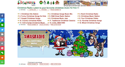 Desktop Screenshot of christmasradio.org